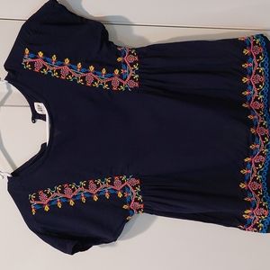 Gap kids Navy blue blouse, size M regular. Excellent